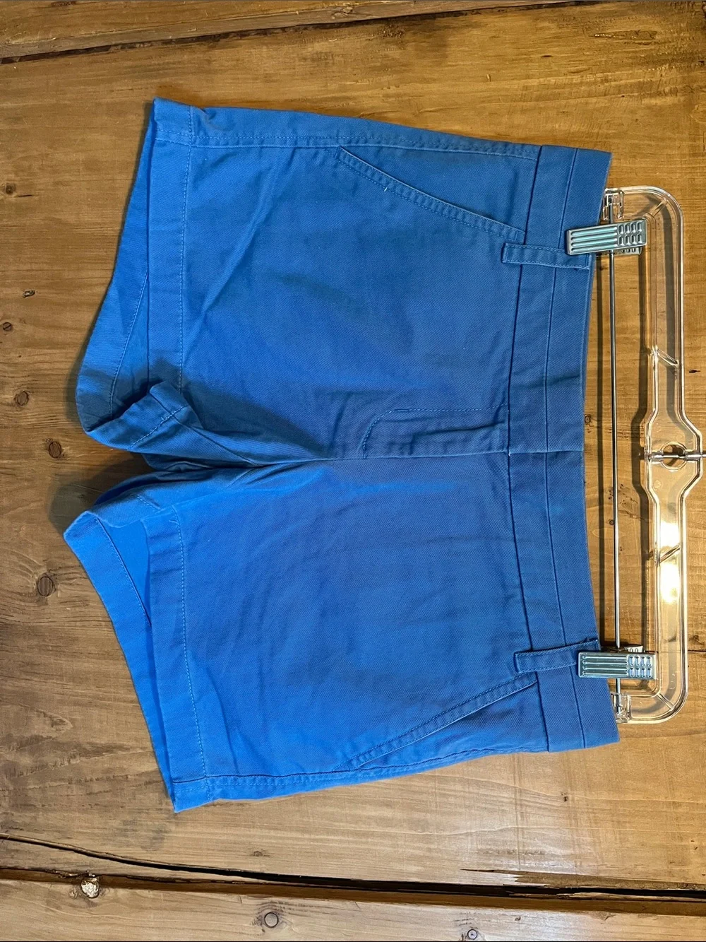 J. Crew 4” Blue Flat-Front Women's Shorts